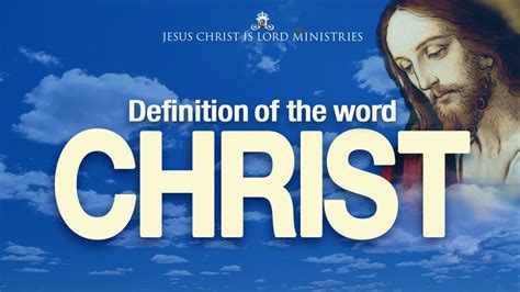 defining the word christian.